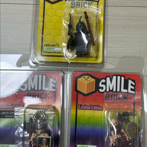 스마일브릭 바이킹 피규어 3종 일괄 팝니다