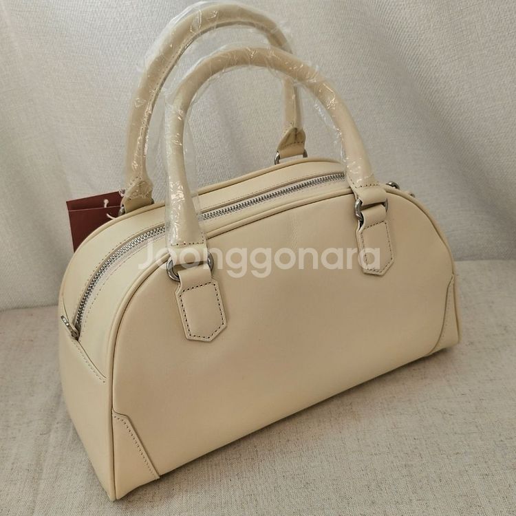 새상품) 데누 포쿠 볼링백 버터--3