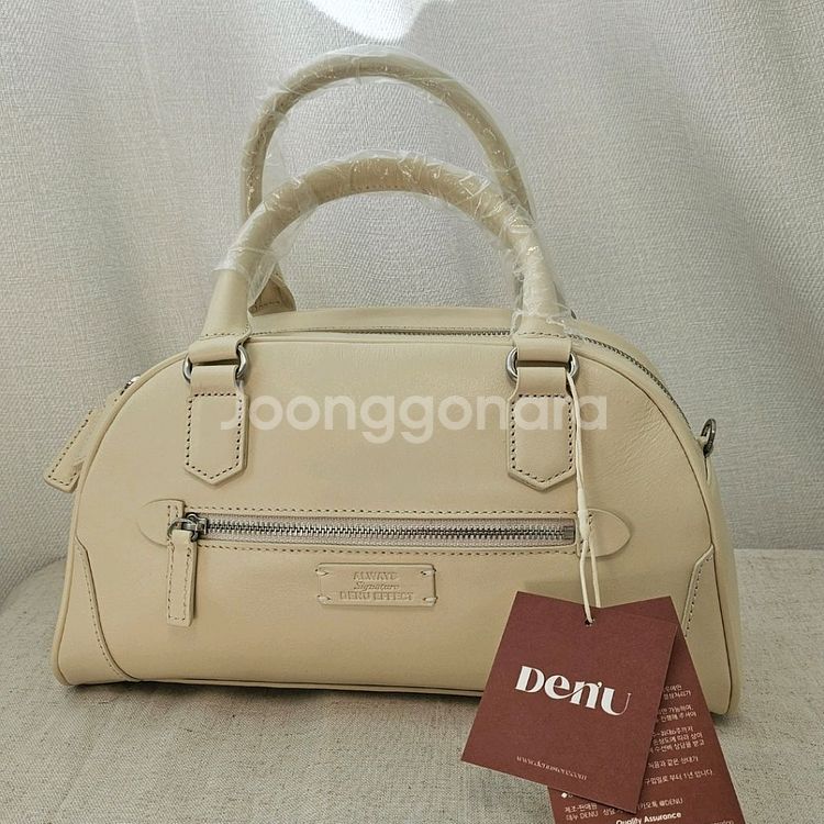 새상품) 데누 포쿠 볼링백 버터--7