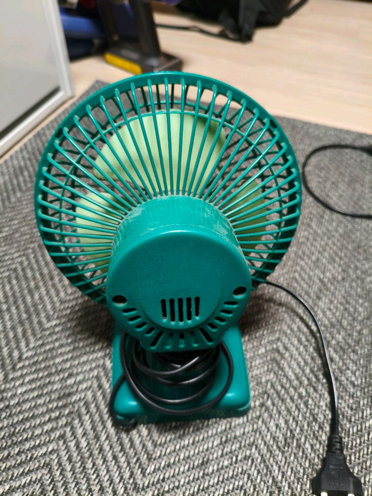 빈티지 신일 꼬마선풍기--1