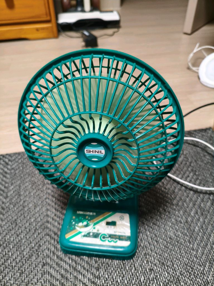 빈티지 신일 꼬마선풍기--2