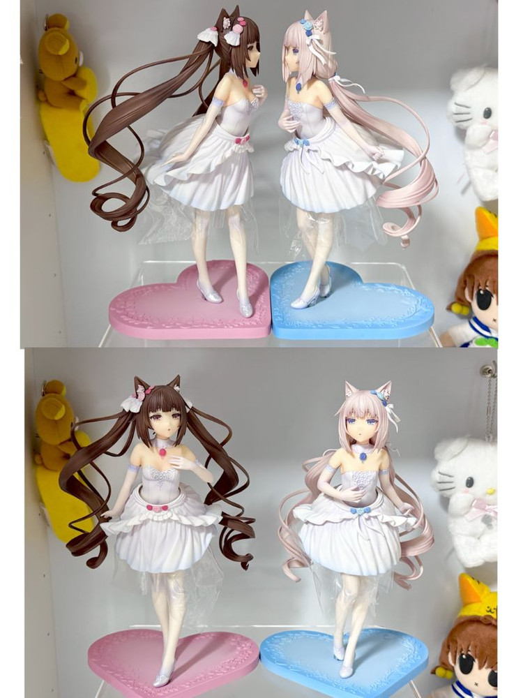 특전o 네코파라 에덴의 꿈 쇼콜라 바닐라 피규어 미소녀 드레스--5