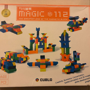 큐블로 매직 자석블록 112p