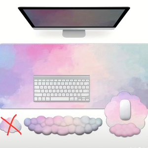 게이밍 장패드 + 마우스패드 + 손목보호대 세트