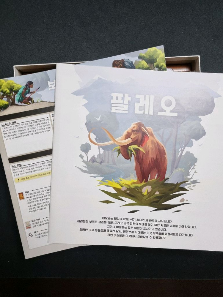 팔레오 보드게임 이미지
