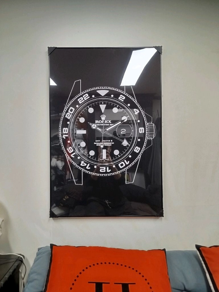 로렉스액자 로렉스그림 로렉스시계 인테리어 대형 그림액자 그림 액자 팝아트 인테리어소품 명품그림 명품액자 인테리어 이미지