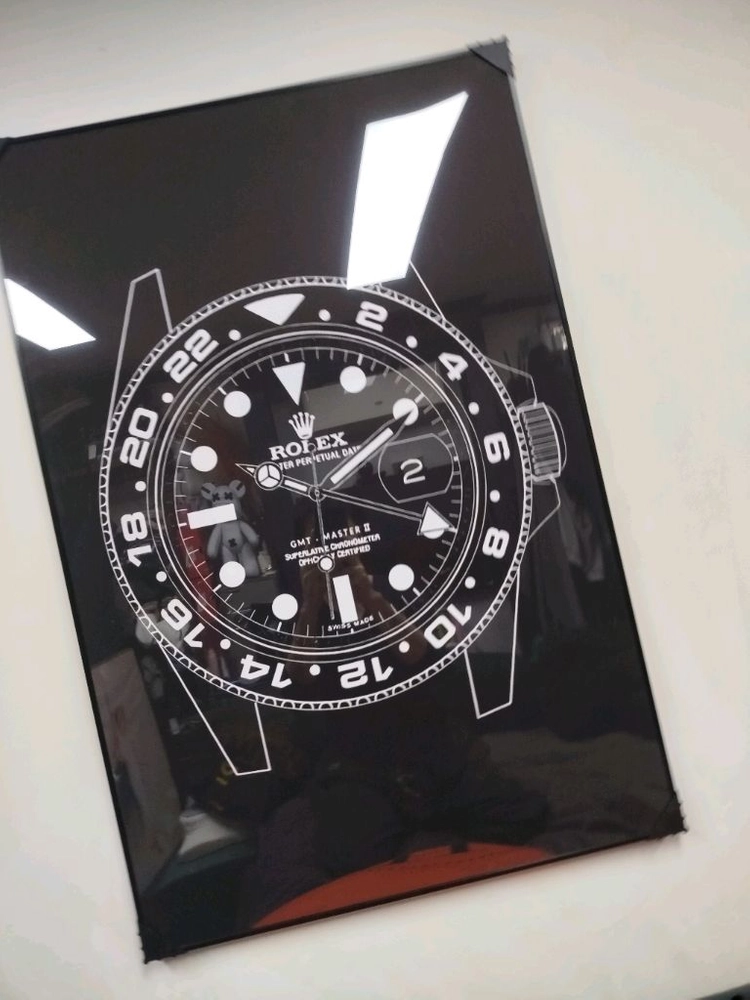로렉스액자 로렉스그림 로렉스시계 인테리어 대형 그림액자 그림 액자 팝아트 인테리어소품 명품그림 명품액자 인테리어 이미지