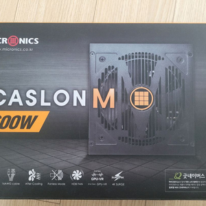 마이크로닉스 CASLONM 600W 파워서플라이