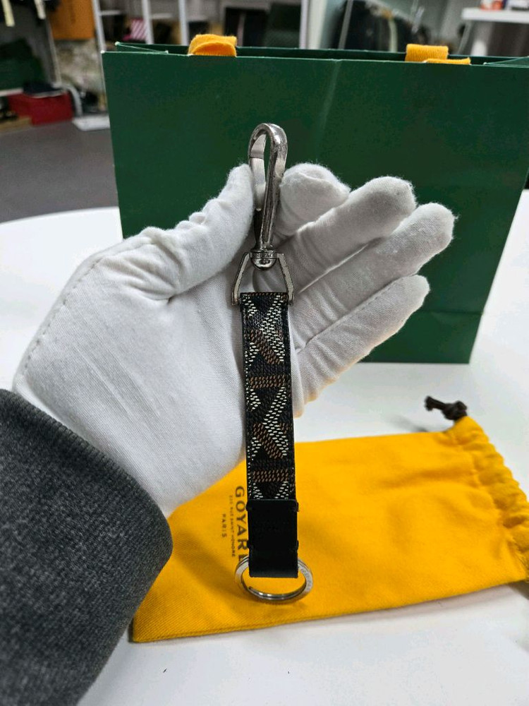 [A급컨디션]고야드 스트랩 키링--1