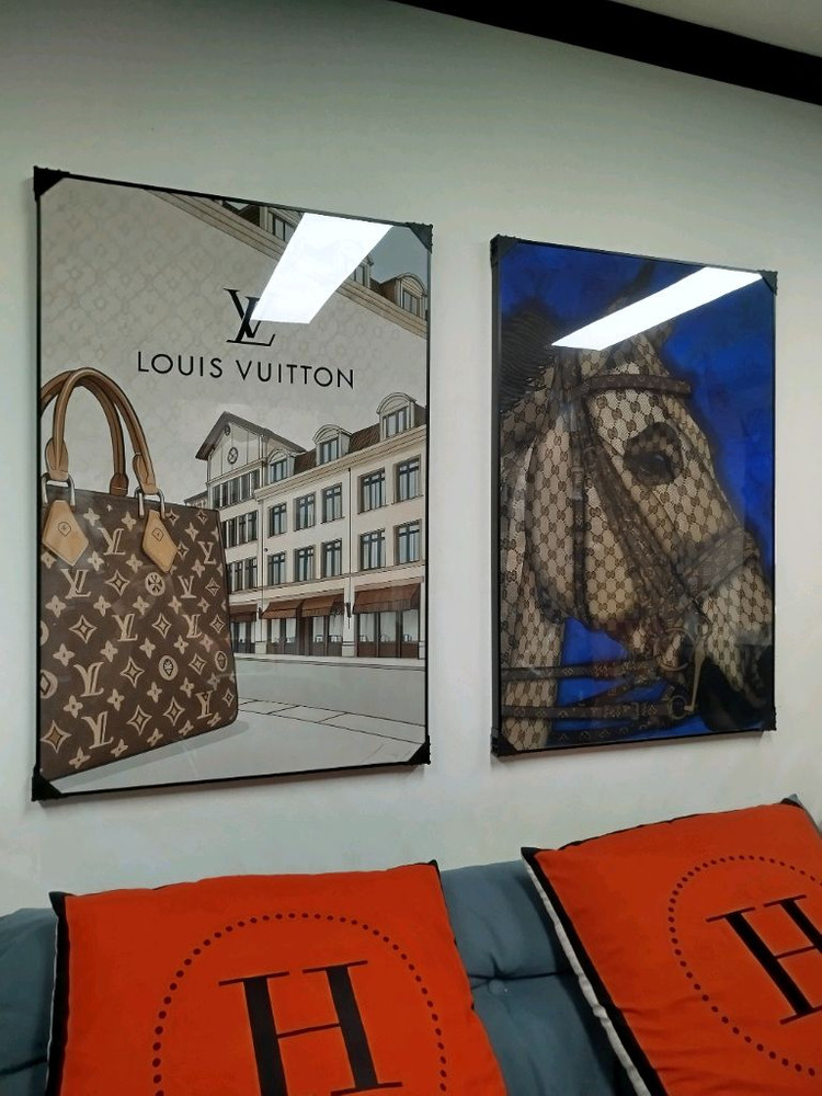 말그림 말액자 승마 구찌 팔찌 목걸이 가방 백 신발 대형 그림액자 그림 액자 팝아트 인테리어소품 명품그림 명품액자 이미지