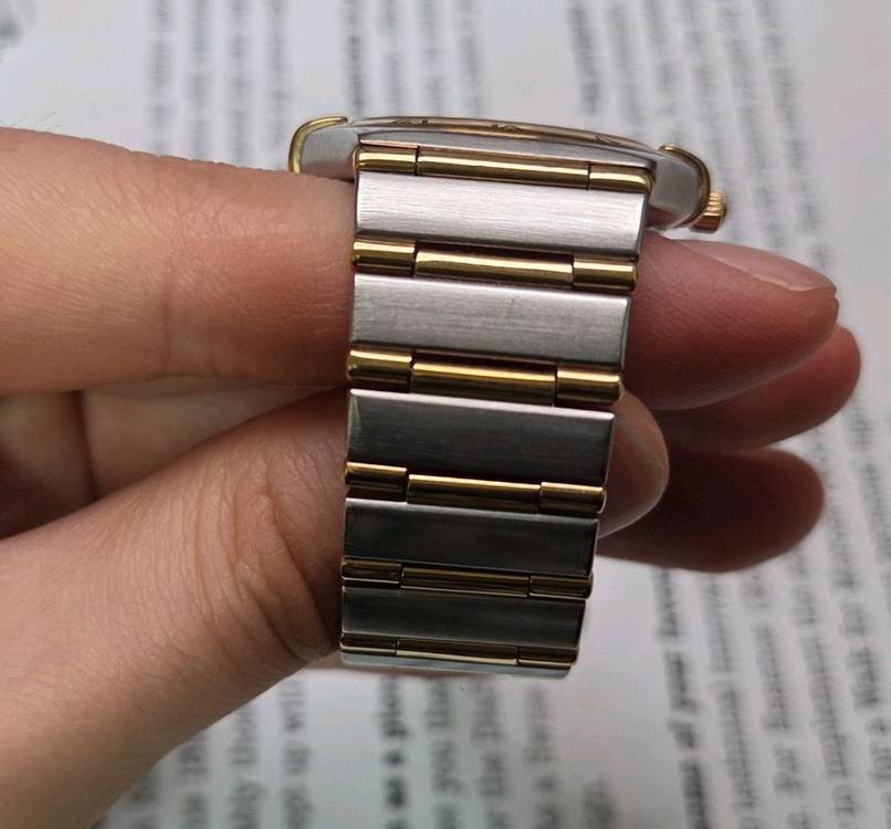 오메가 컨스틸레이션 18K콤비 풀바 쿼츠 이미지