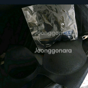 블랙 브라+팬티세트 팝니다!