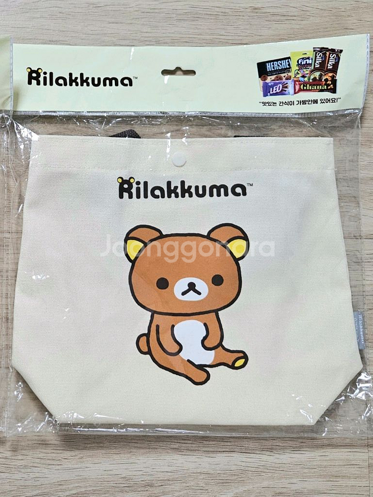 cu 리락쿠마 토트백 에코백 캐릭터 미니 가방 핸드백--2