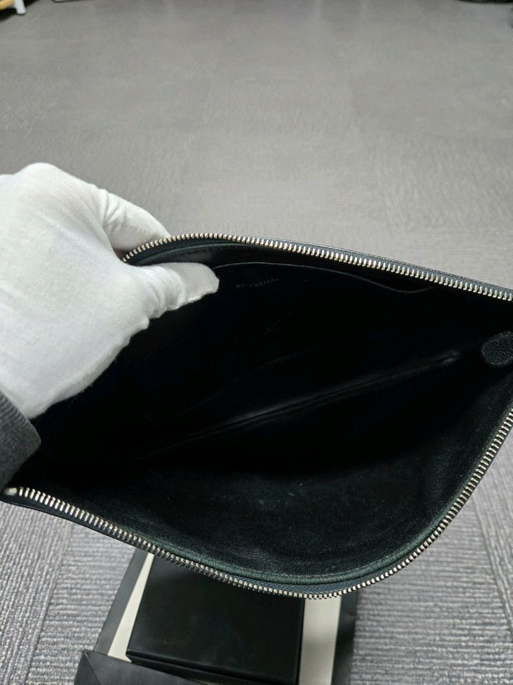 [특가][정품]발렌시아가 로고 클러치백--4