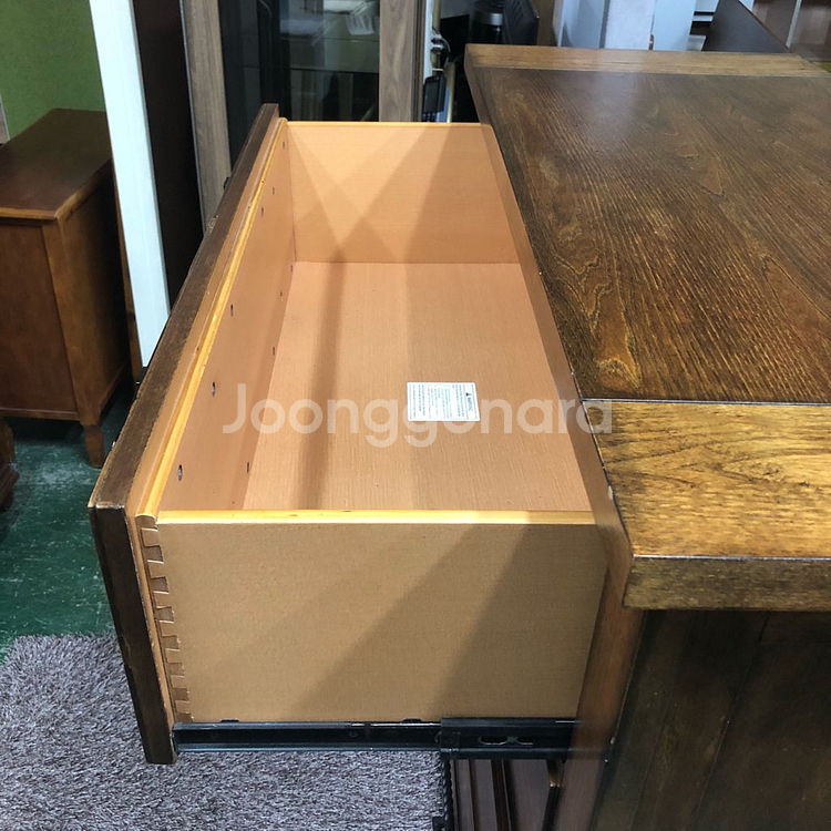 미라지가구 수입 원목 5단서랍장--4