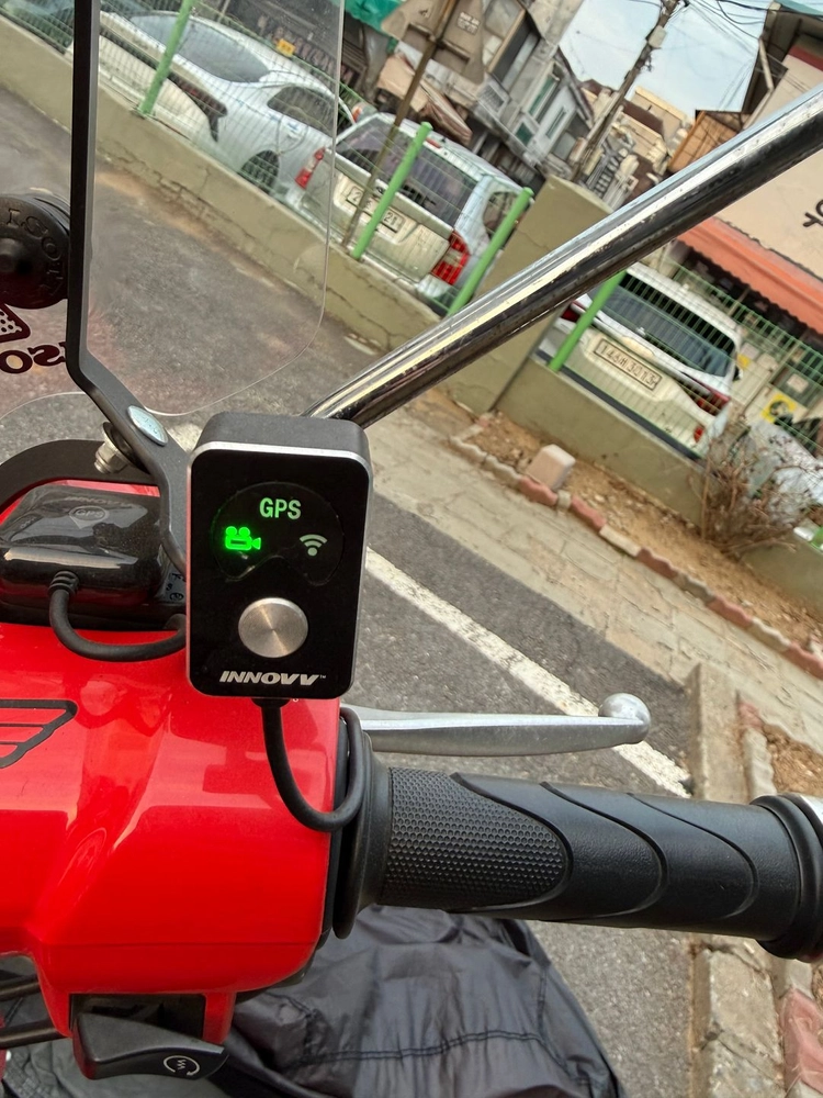 혼다 슈퍼커브 125cc 레드 이미지