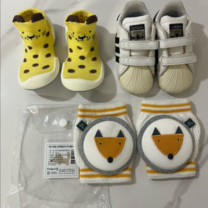 걸음마 신발 보행기 신발 무릎보호대