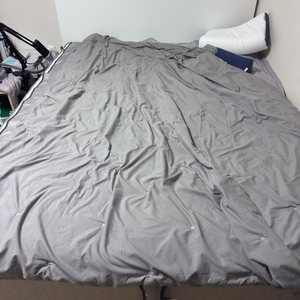 현대리바트 LIVART 침대 프레임+스프링에어 매트리스