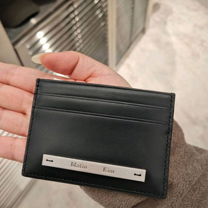 마뗑킴 카드지갑블랙 이미지