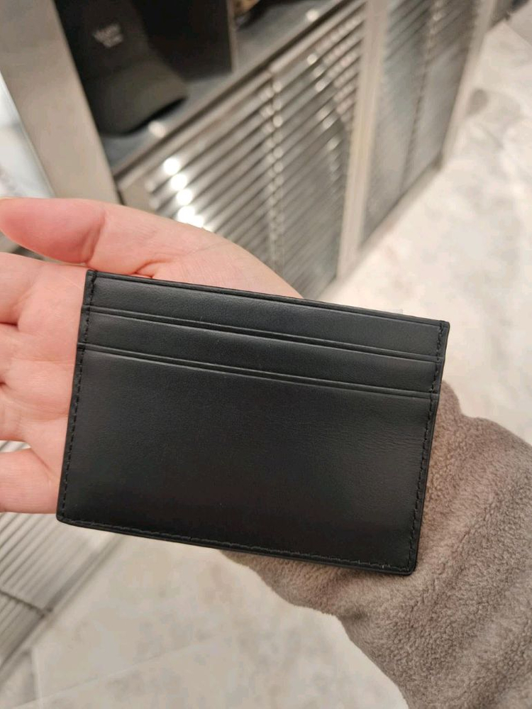 마뗑킴 카드지갑블랙 이미지