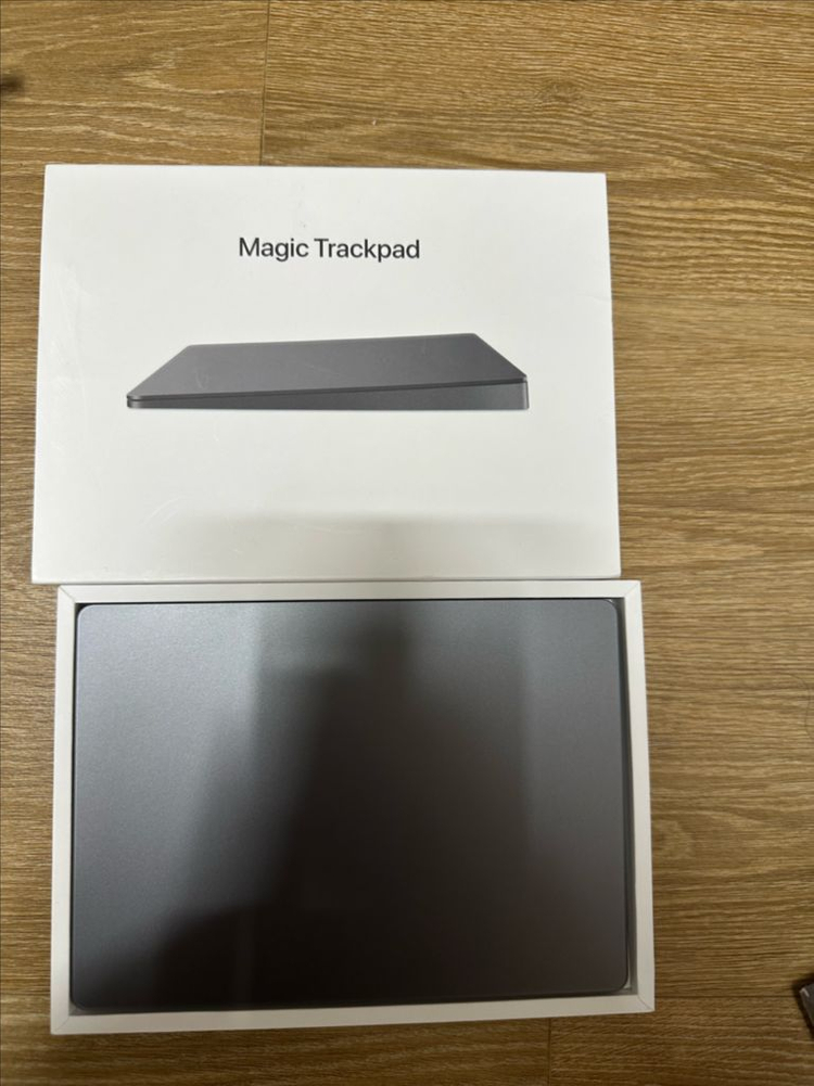 애플 매직패드2 스페이스그레이 풀박스--1