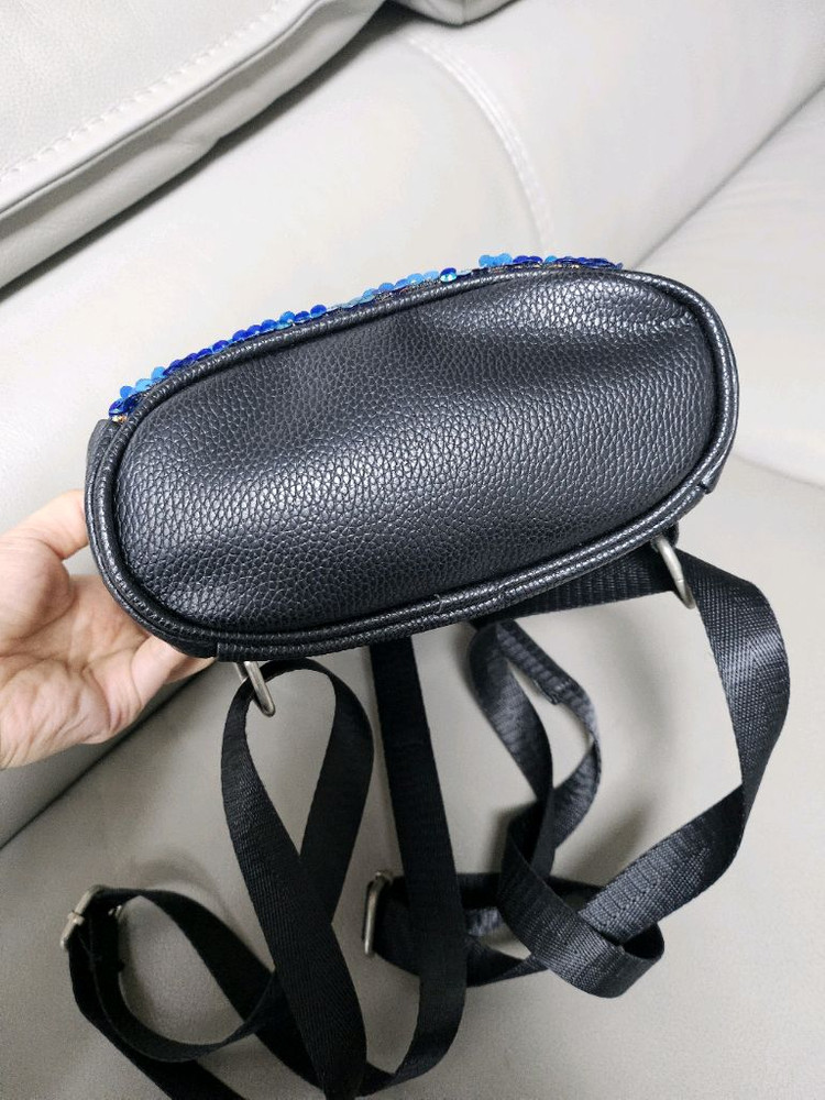 스팽글 버니 미니 백팩--6