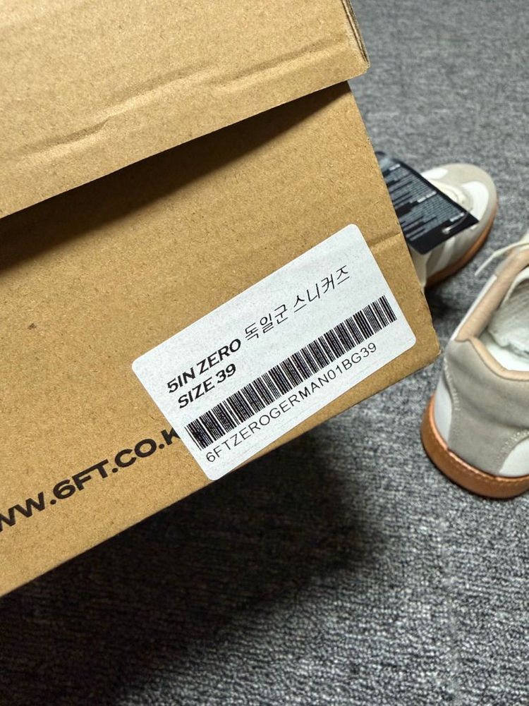 [새상품] 식스핏 5IN ZERO 독일군 스니커즈--9