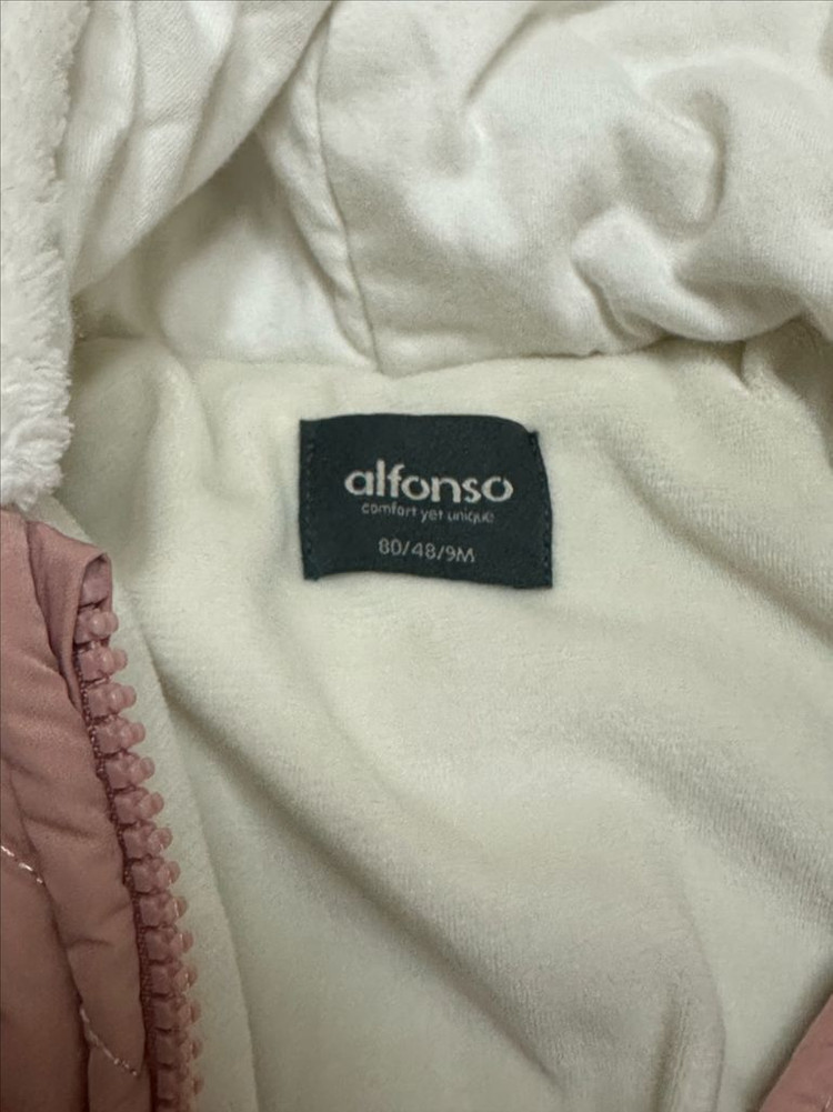 아기 패딩 우주복 80사이즈 2벌--1