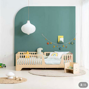 쁘띠라뺑 로이자작나무 원목 저상형 침대프레임ss