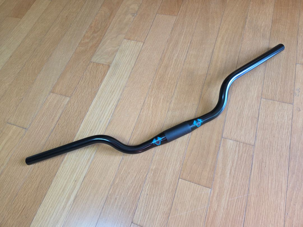 크러스트 바이크 하비 머쉬먼 라이저 바(블랙)--0