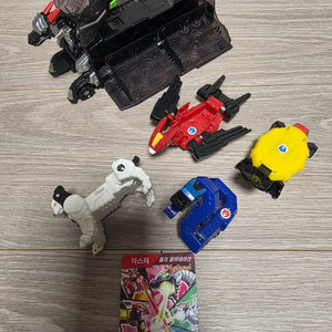 터닝메카드W 마스터 (청룡+백호+주작+현무) & 홀리 콤비네이션 메카드