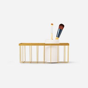 [새상품] 플라잉타이거 인테리어 골드 철망 선반