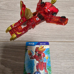 터닝메카드W 카이온+메카드 1장