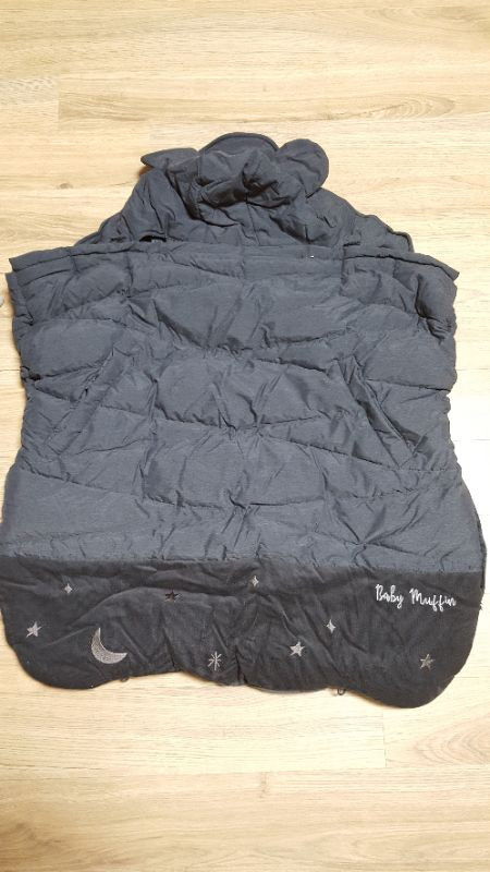 베이비머핀 프리미엄. 아기 포대기 새상품.겨울아기띠워머.패딩아기띠워머 이미지