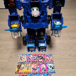 터닝메카드 에반킹+테로 등 터닝카 9종+메카드 14장