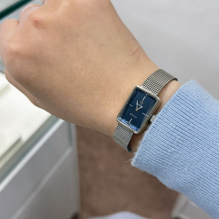 오메가 드빌 빈티지 여성 시계 이미지