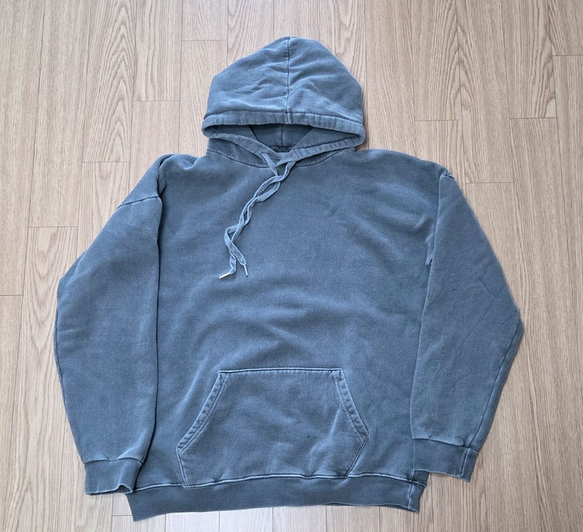 피그먼트 후드조거팬츠 상하 셋업 남여 공용--1