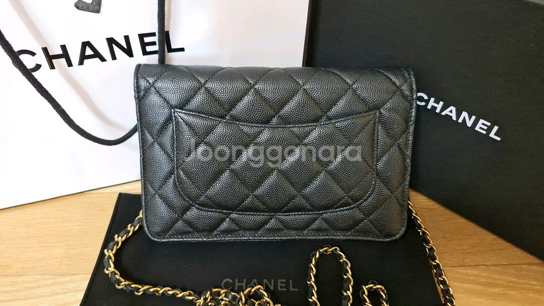 샤넬 클래식 캐비어 WOC 코코 카지노(시즌 하트) 내--2