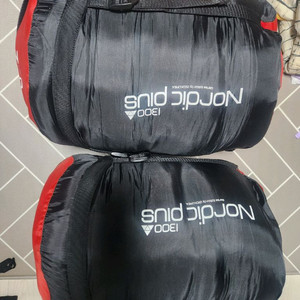 제드 노르딕플러스 침낭 두개일괄