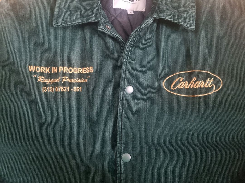 칼하트 레터맨 코듀로이 자켓 m 팝니다--4