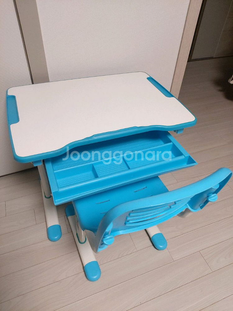 ETFurniture어린이높이조절책상 의자세트,어린이책걸상,유아유치원생책상,의자세트--1