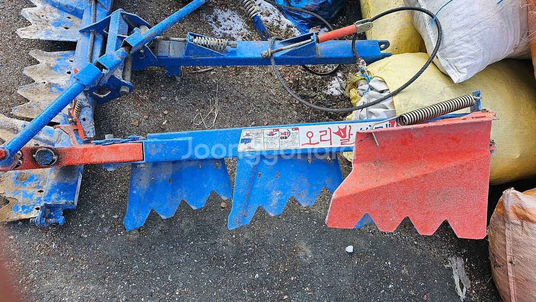 대호 오리발써래 접이식 유압식--3