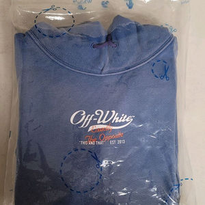 오프화이트 23ss 후드티 xl (새제품) 이미지