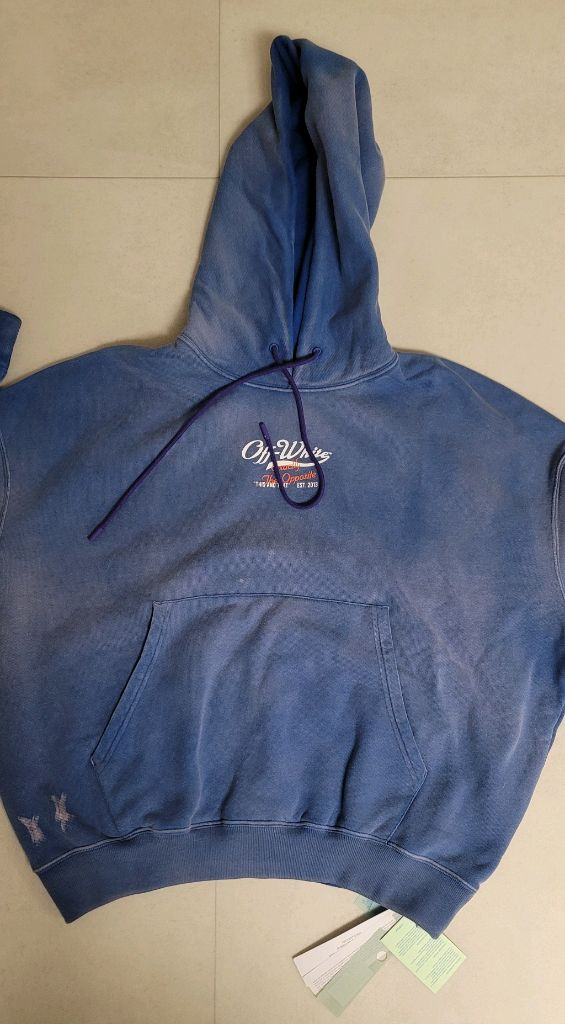 오프화이트 23ss 후드티 xl (새제품) 이미지