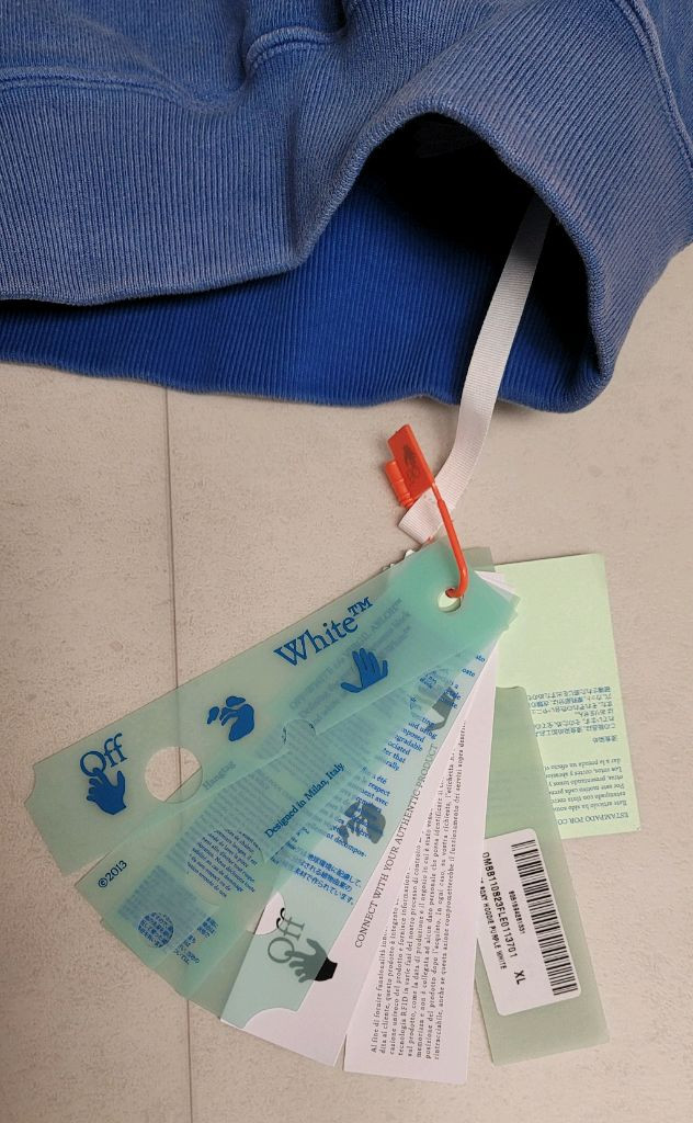 오프화이트 23ss 후드티 xl (새제품) 이미지