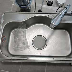 터치수전 싱크볼 음식물탈수기