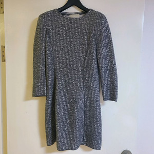 마인(mine) 모소재 트위드(니트) 원피스 85-95-160