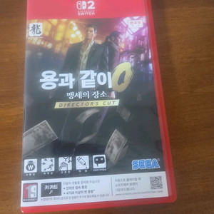 닌텐도스위치2 용과같이 제로