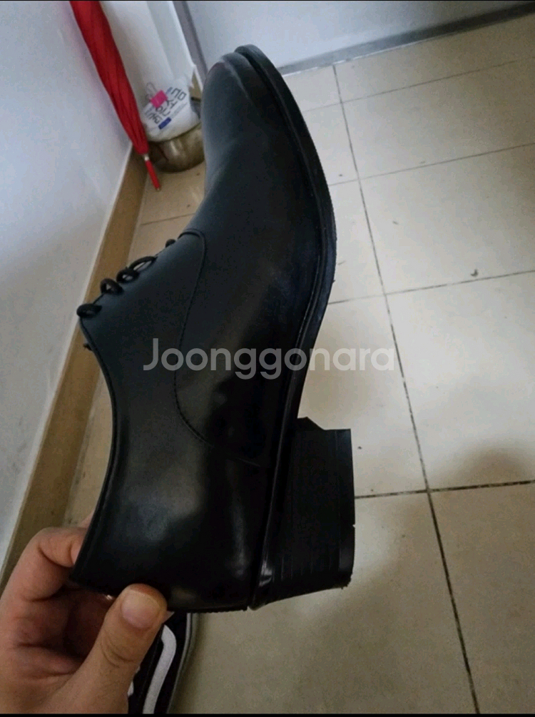 남성 키높이 구두 255--2