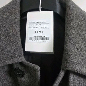 타임옴므/25fw디테처블탭코트발마칸/세피아브라운/105